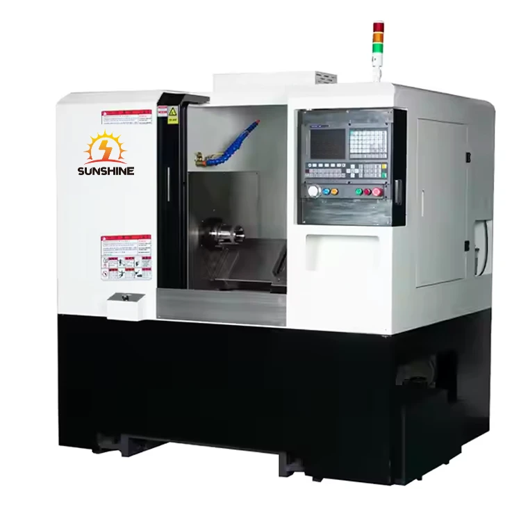 45 Degree Tilt Bed CNC Machine Tool Chip Removal Is Convenient For CNC Inclined Turning